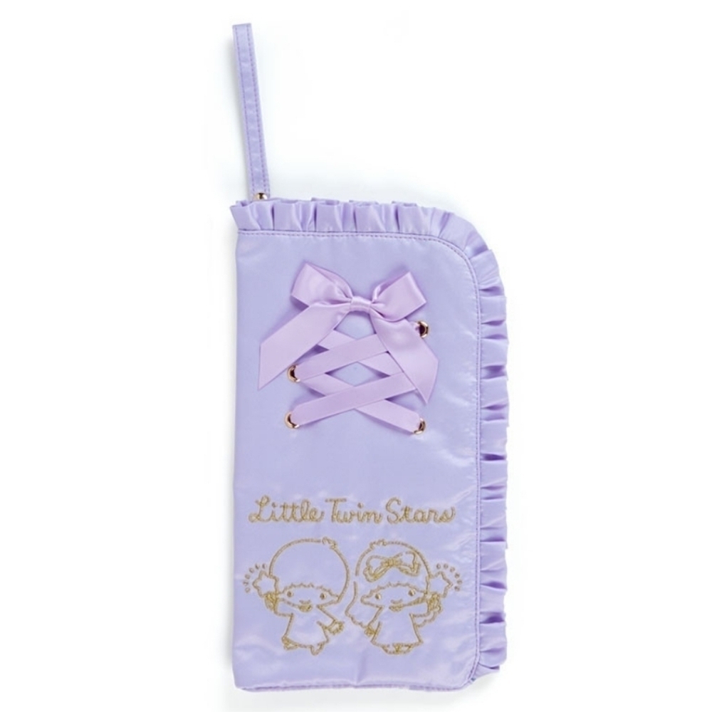 Sanrio Little Twin Stars Enjoy Idol Pen Pouch Purple